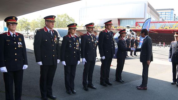 Salvador Illa treu pit del descens de la delinqüència al Dia de les Esquadres