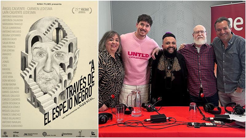 La sala - Ángel Calvente, Carmen Ledesma, Laín Calvente y 'A través de El Espejo Negro', de Rafatal | Escuchar