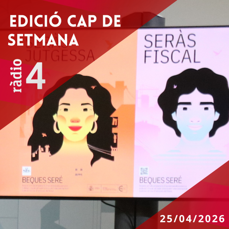 Edició Cap de Setmana 25/04/2026 - Escoltar ara