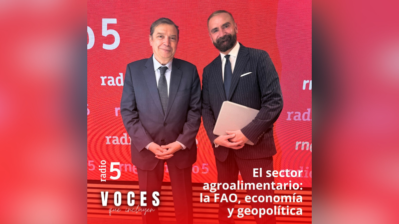 Voces que incluyen - El sector agroalimentario: la FAO, economía y geopolítica - 02/05/26 - Escuchar ahora