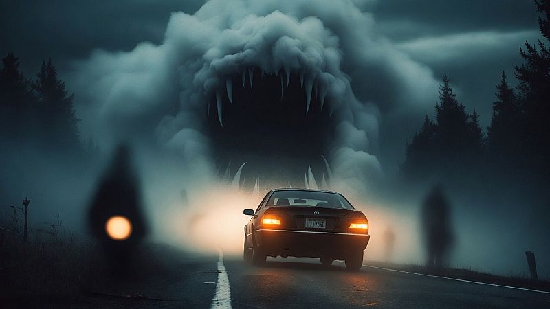 Terror en blanco - Carreteras del misterio - Terror en blanco | Escuchar