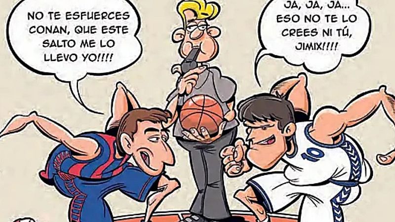 Territorio 9 - Tebeos, canastas y madrugada olímpica: el cómic de Jimix | Recomendaciones de BAMF! - 29/04/26 - Territorio 9 | Escuchar