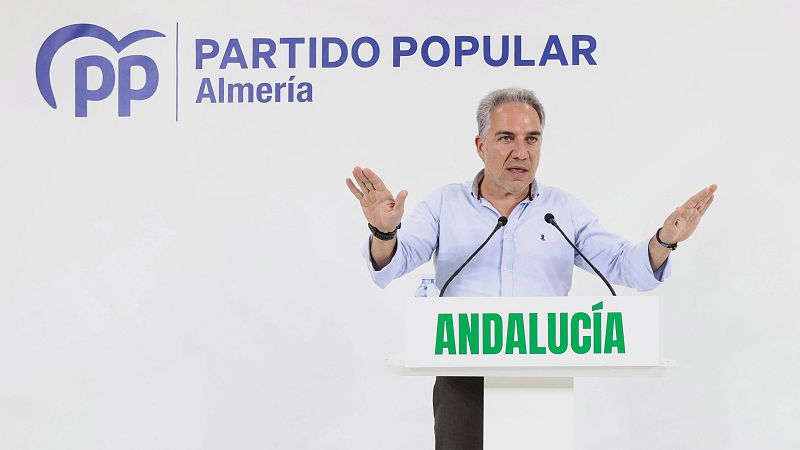 Elias Bendodo (PP),  ante las elecciones andaluzas: "La mejor campaña es ver lo que se ha hecho estos 7 años" - 24 horas | Escuchar