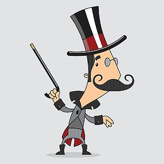Un bigote volador