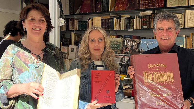 Las tardes de RNE - En la Feria del Libro Antiguo de Madrid - Escuchar ahora