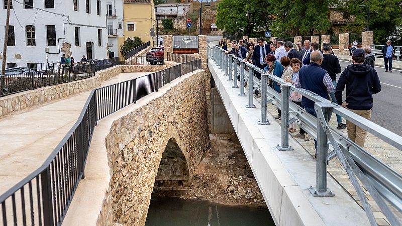 Un nuevo puente para Landete tras la Dana | Escuchar