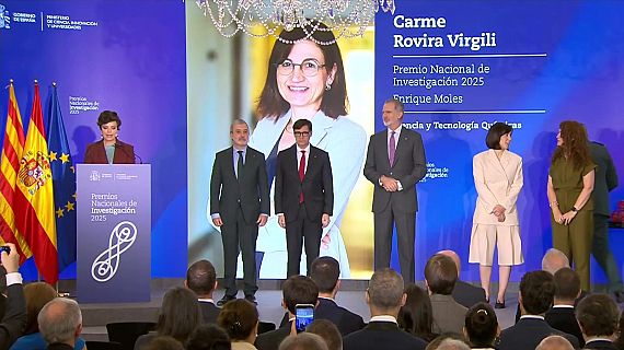 Una cient�fica catalana fa hist�ria als Premis Nacionals d'Investigaci�