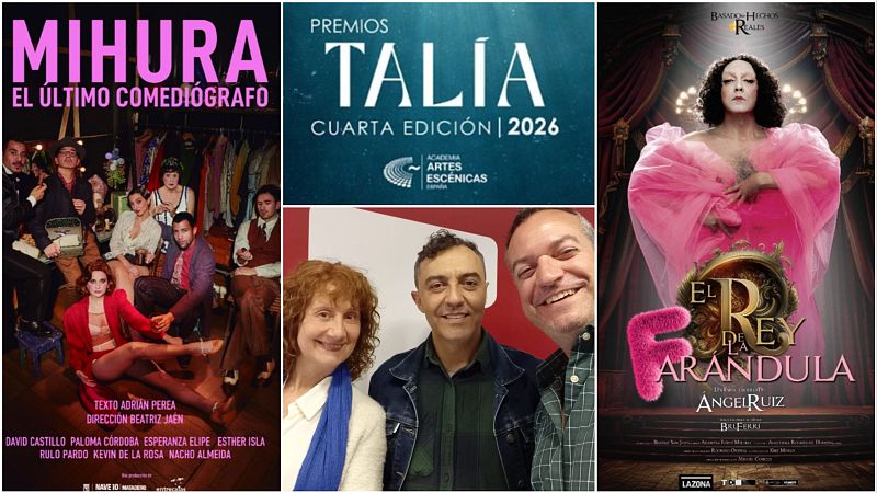 La sala - De cara a los IV Premios Talía: Esperanza Elipe y Ángel Ruiz | Escuchar
