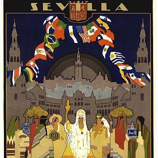 1929: Inauguraci�n de la Exposici�n Iberoamericana de Sevilla