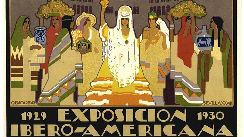 1929: Inauguración Exposición Iberoamericana de Sevilla - Crónica de España | Escuchar