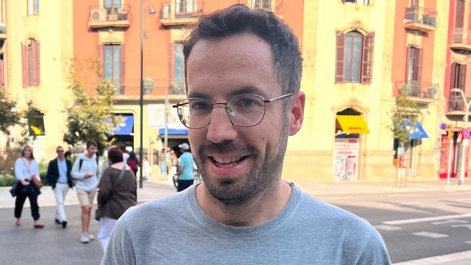 Adrià Ramírez (PTP): "Rodalies no s'ha recuperat" | MARÍA GÓMEZ