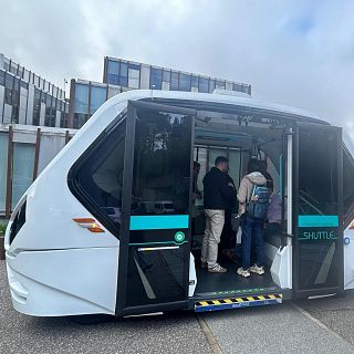 Vigo - Coche autónomo en la Universidad