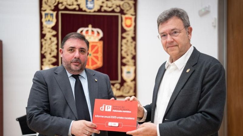 Memoria anual Defensor del Pueblo en Navarra | Escuchar
