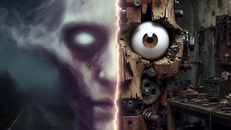 Terror en blanco - Humanoides y siniestros autómatas - Terror en blanco | Escuchar