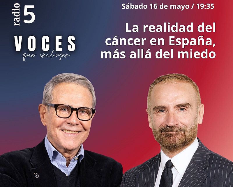 Voces que incluyen - La realidad del cáncer en España, más allá del miedo -  16/05/26 - Escuchar ahora