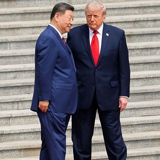 Trump en China
