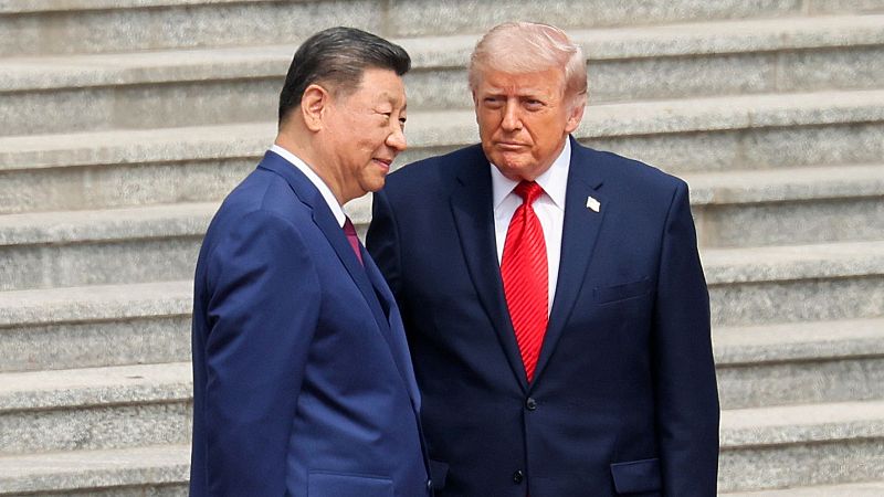 Trump en China