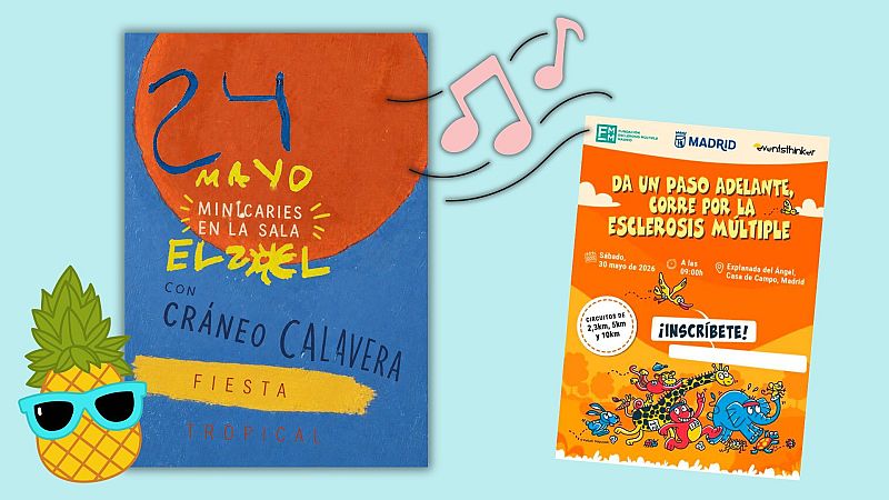 Menudo planazo en Radio 5 -  Nos vamos de fiesta tropical y corremos por una buena causa - 16/05/26 - Escuchar ahora