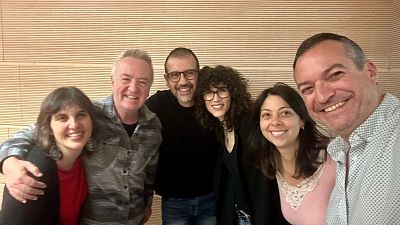 La sala - V Premios Godot: Carlos Hip�lito, Jos� Antonio Alba, Laura Pel�ez, Olga Baeza, Paloma Cortina | Escuchar