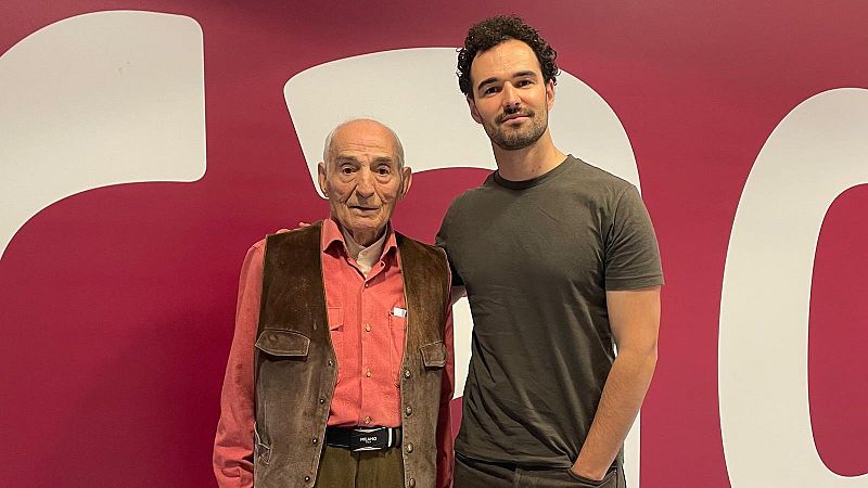 Saturnino Garc�a (91 anys) i Gonzaga Manso presenten el film "Dos d�as" - Xavif�rnia | Escoltar