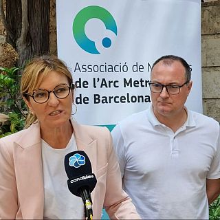 Ana Mª Martínez, Presidenta de l'Associació de Municipis de l'Arc Metropolità