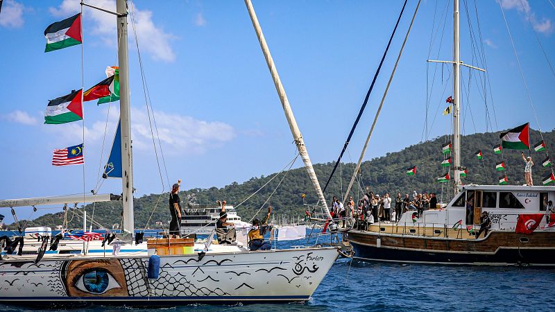 "Hem sentit molta por i indignaci�": Laura Campos, membre de la Global Sumud Flotilla - S�n 4 dies | Escuchar