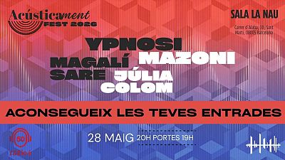 Irene Desumbila, organitzadora i presentadora del "Acústicament Fest"