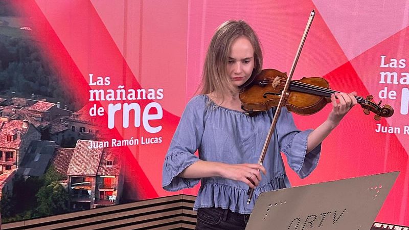 Valerie Steenken, la concertino más joven de la ONE - Las mañanas de RNE | Escuchar