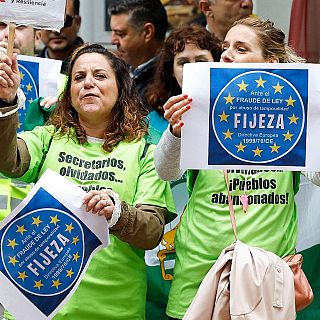 Regularizaci�n de interinos, asignatura pendiente de Espa�a