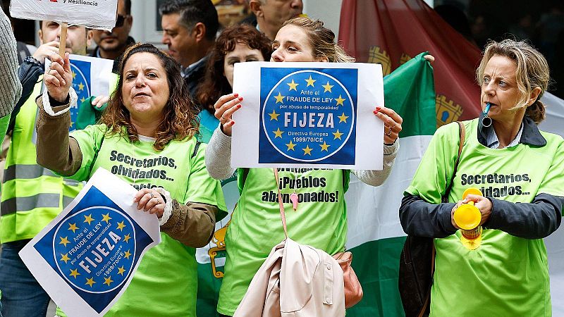 Regularización de interinos, asignatura pendiente de España - Europa abierta | Escuchar