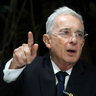 Uribe: "A Cepeda le apoyan los violentos; su victoria no será legítima"