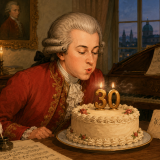�Qu� hac�a Mozart a los 30?