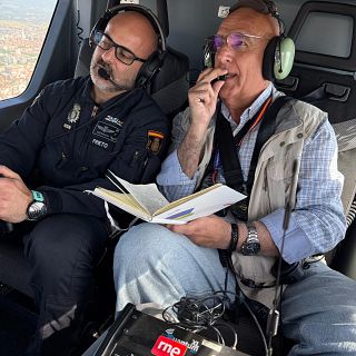 Visita de León XIV a España: Vigilancia desde el cielo