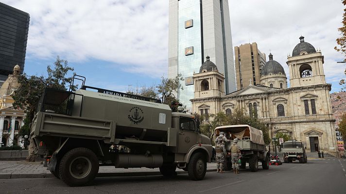 Bolivia allana el camino para el estado de excepción