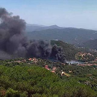 Imma Soler: "L'incendi d'Òrrius continua actiu, però no progressa"