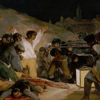1814: Francisco de Goya y su cuadro "El tres de mayo de 1808", con Alba Saenc