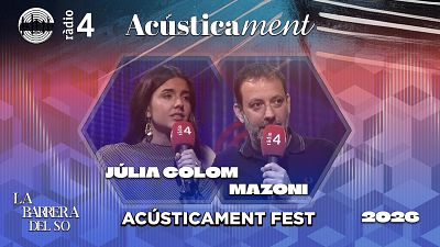 Acústicament Fest 1: Júlia Colom + Mazoni