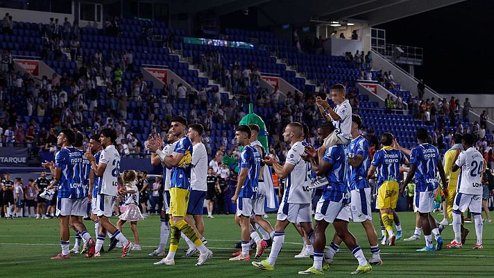El Leganés seguirá en Segunda División tras vencer al Mirandés