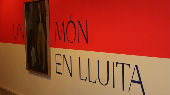 'Un m�n en lluita', d'Esther Boix, als Espais Volart