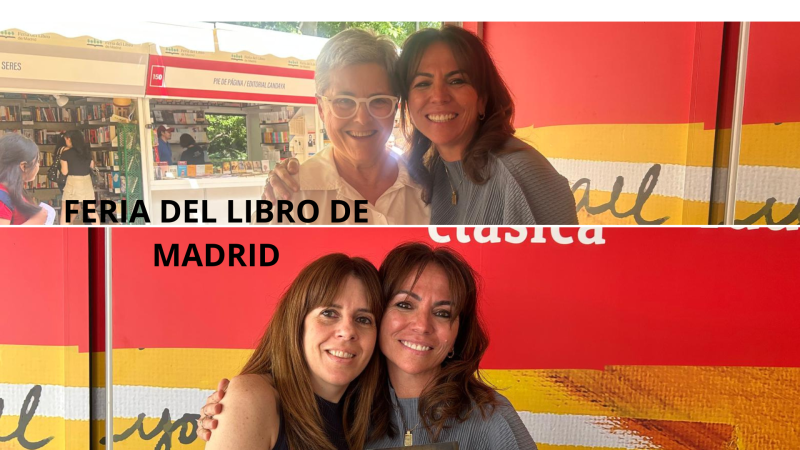 Libros de arena - Feria del libro de Madrid con Eva Orúe y Mónica González Inés - Escuchar ahora
