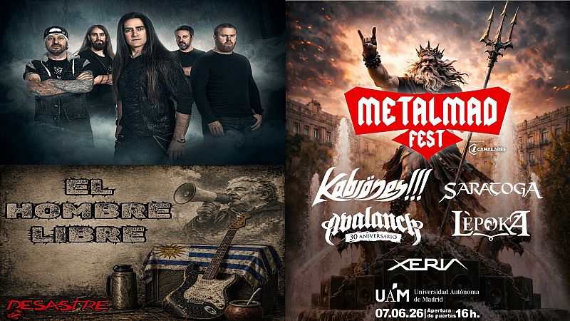El vuelo del Fénix - Dragonfly, Desastre, Xeria y el 1er MetalMad Fest - 02/06/26 - El vuelo del Fénix | Escuchar