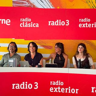 En la FLMadrid, con Carlos León Amores y Carmen B. Mikelarena