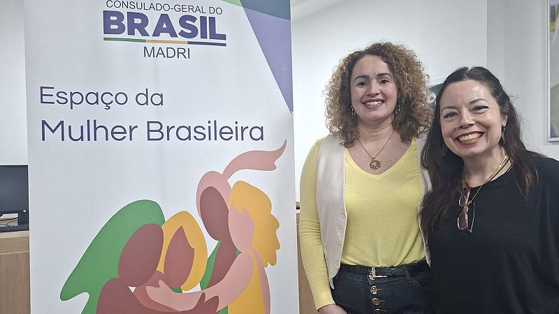 Conhecemos o Espaço da Mulher Brasileira de Madri - Emissão em Português | Escuchar