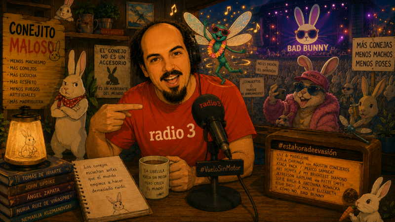 La Libélula - Conejito maloso - 26/06/07 - Escuchar ahora