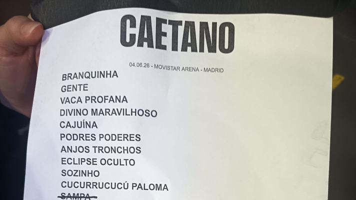 Caetano en Madrid 2026