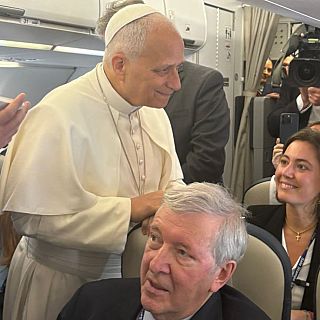 La visita del Papa Lleó XIV a BCN, a través de Francesc Romeu
