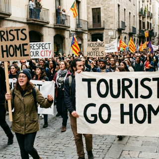 Espanya i Itàlia: els països amb més protestes anti-turisme d' Europa
