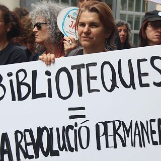 Irene Lameiro, CGT: "Les biblioteques no són equipaments de segona, estem al límit"