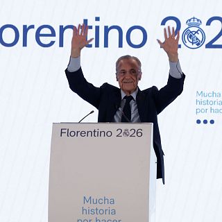 Florentino Pérez, otra vez presidente del Real Madrid