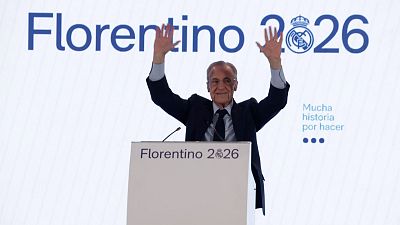 Florentino Pérez, otra vez presidente del Real Madrid